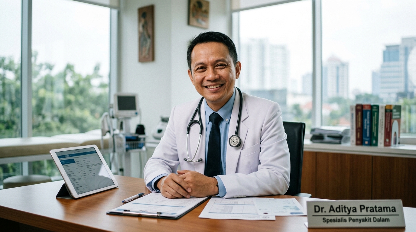 Dr. Aditya Pratama - Konsultan Medis AndroMedika